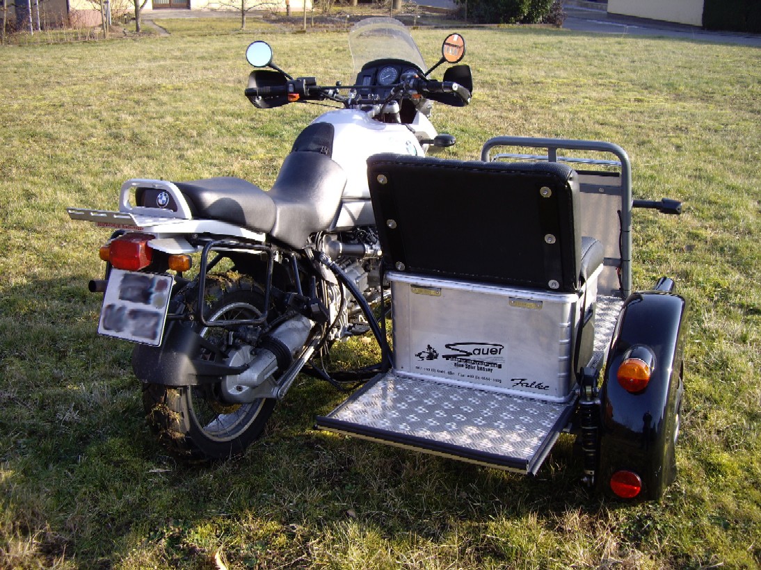 Silberfalke - R1150GS mit Sauer-Falke